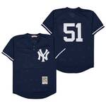 Thurman Munson New York Yankees Jersey pinstripes Mitchell & Ness navy