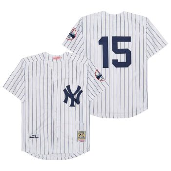 Thurman Munson New York Yankees Jersey pinstripes Mitchell & Ness white men women youth size S-6XL