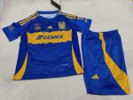 Tigres UANL Kids wear 24-25  away customize name and number