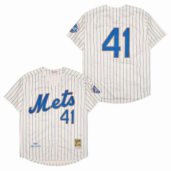 Tom Seaver New York Mets Jersey Mitchell & Ness men women youth size S-6XL
