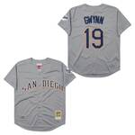Tony Gwynn San Diego Padres Throwback Jersey grey