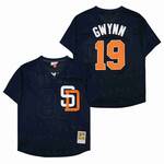 Tony Gwynn San Diego Padres Throwback Jersey navy men women youth size S-6XL