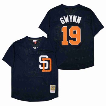 Tony Gwynn San Diego Padres Throwback Jersey navy men women youth size S-6XL