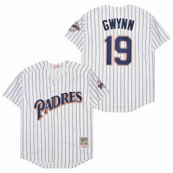 Tony Gwynn San Diego Padres Throwback Jersey white men women youth size S-6XL
