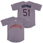 Trevor Hoffman San Diego Padres Jersey Mitchell & Ness grey