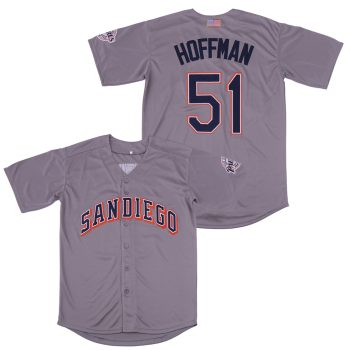 Trevor Hoffman San Diego Padres Jersey Mitchell & Ness grey men women youth size S-6XL