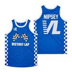 VICTORY LAP FLAGBASKETBALL BLUE JERSEY MEN WOMEN YOUTH S-6XL SIZE