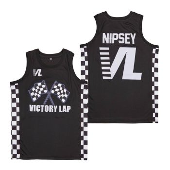 VICTORY LAP FLAGBASKETBALL JERSEY BLACK MEN WOMEN YOUTH S-6XL SIZE