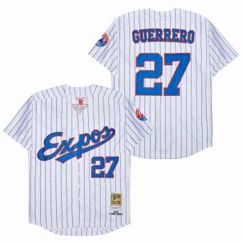 VLADIMIR GUERRERO Montreal Expos Baseball Throwback Jersey men women youth size S-6XL