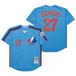 VLADIMIR GUERRERO Montreal Expos Baseball Throwback Jersey blue men women youth size S-6XL
