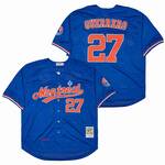 VLADIMIR GUERRERO Montreal Expos Baseball Throwback Jersey blue retro