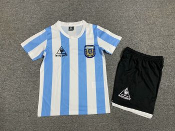Vintage children's wear Argentina 1986 home customize name and number