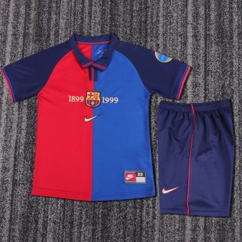 Vintage children's wear Barcelona Centennial edition customize name and number
