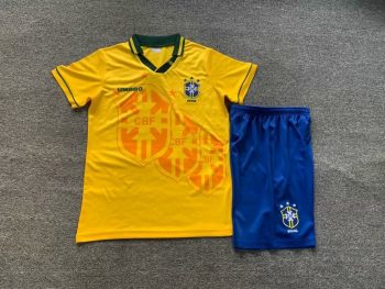 Vintage children's wear Brazil 1994 home customize name and number