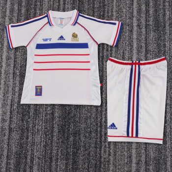 Vintage children's wear France 1998 away customize name and number