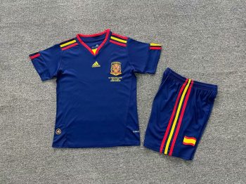 Vintage children's wear Spain 2010 away customize name and number