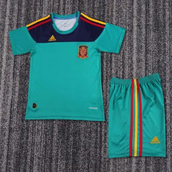 Vintage children's wear Spain 2010 goalkeeper customize name and number