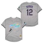 Wade Boggs Tampa Bay Rays Jersey Mitchell & Ness