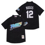 Wade Boggs Tampa Bay Rays Jersey Mitchell & Ness black