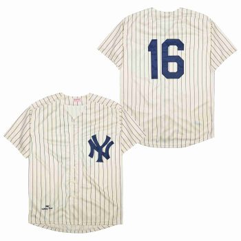 Whitey Ford New York Yankees Jersey pinstripes Mitchell & Ness men women youth size S-6XL