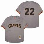 Will Clark San Francisco Giants Jersey Mitchell & Ness grey retro