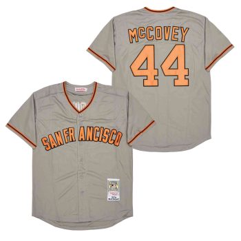 Willie McCovey San Francisco Giants Jersey Mitchell & Ness men women youth size S-6XL