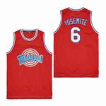 Yosemite #6 Tune Squad Jersey red MEN WOMEN YOUTH S-6XL SIZE