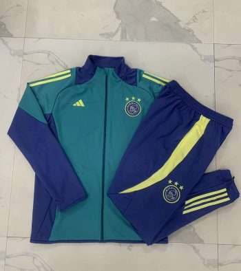 2024-25 ajax Green -ajax Soccer training uniform  youth size S-3XL