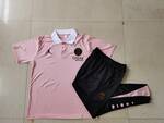 2024-25 polo Jordan Paris Pink -Paris Soccer training uniform youth size S-3XL