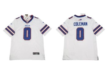 Buffalo Bills #0 COLEMAN football jersey white MEN WOMEN YOUTH S-6XL SIZE