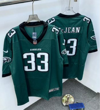 Cooper DeJean Midnight Green Jersey  Philadelphia Eagles size men women youth S-6XL