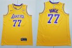 Luka Dončić Los Angeles Lakers Unisex Swingman Jersey - Icon Edition - Gold