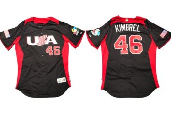 2013 World Baseball Classic Jersey - USA Jersey Craig Kimbrel #46