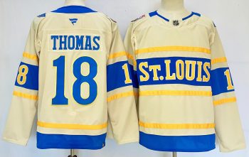 #18 Thomas ST. Louis Blues stitched hockey jersey MEN WOMEN YOUTH S-6XL SIZE