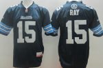 Custom CFL Toronto Argonauts #15 Ricky Ray Navy Blue Jersey men women youth S-6XL