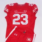 Custom XFL DC Defenders Red Home football Jersey men women youth S-6XL size
