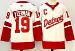 New #19 Steve Yzerman Detroit Red Wings stitched hockey jersey red MEN WOMEN YOUTH S-6XL SIZE