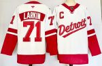 New #71 Dylan Larkin Detroit Red Wings stitched White hockey jersey MEN WOMEN YOUTH S-6XL SIZE