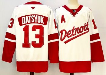 New #13 Pavel Datsyuk Detroit Red Wings stitched hockey jersey MEN WOMEN YOUTH S-6XL SIZE