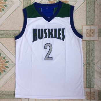 2017 rookie Scout Ball Lonzo Ball No. 2 Chino Hills High School white new fabric jersey