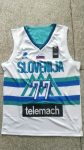 2021 Olympic Games Slovenian national team No. 77 Doncic white jersey
