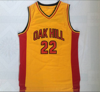 Anthony Oak Hill High School number 22 yellow jersey