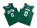 Celtics No. 0 green fan edition jersey – Jason. Tatum