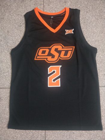 College No. 2 Cade Cunningham black jersey