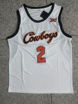 College No. 2 Cade Cunningham white jersey