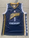Dark blue jersey of French basketball club Metropolitans 92 Venbanama