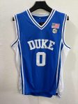 Duke Jared McCain No. 0 blue embroidered jersey