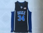 Duke No. 34 Wendell Carter black embroidered jersey