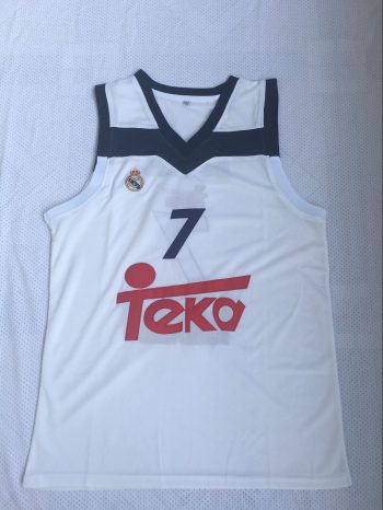 Europa League No. 7 luka Doncic in white