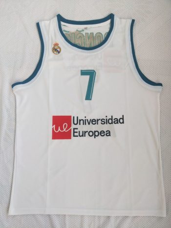 Europa League No. 7 luka Doncic in white